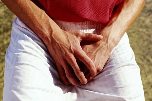 bolečine v moških testisih